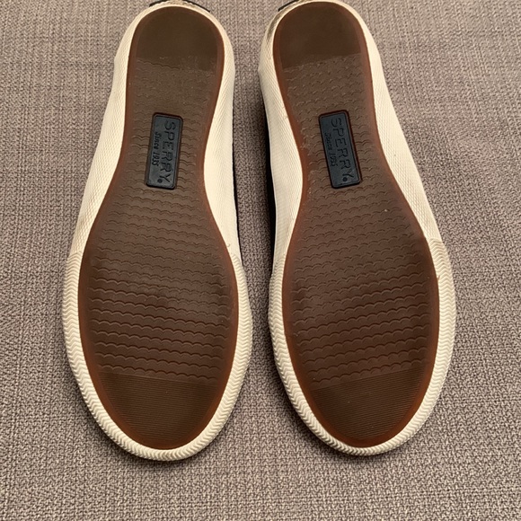 SPERRY Top-Sider with Memory Foam Black Boat Shoes - Picture 7 of 9